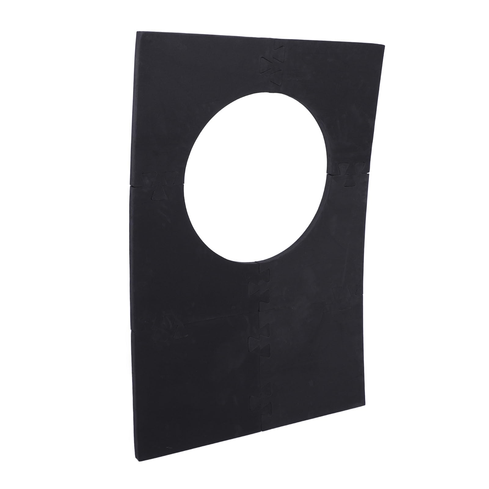SPYMINNPOO Splicing EVA Dartboard, Dartboard Backboard with Surround Wall Protector for Home Bar Game Room