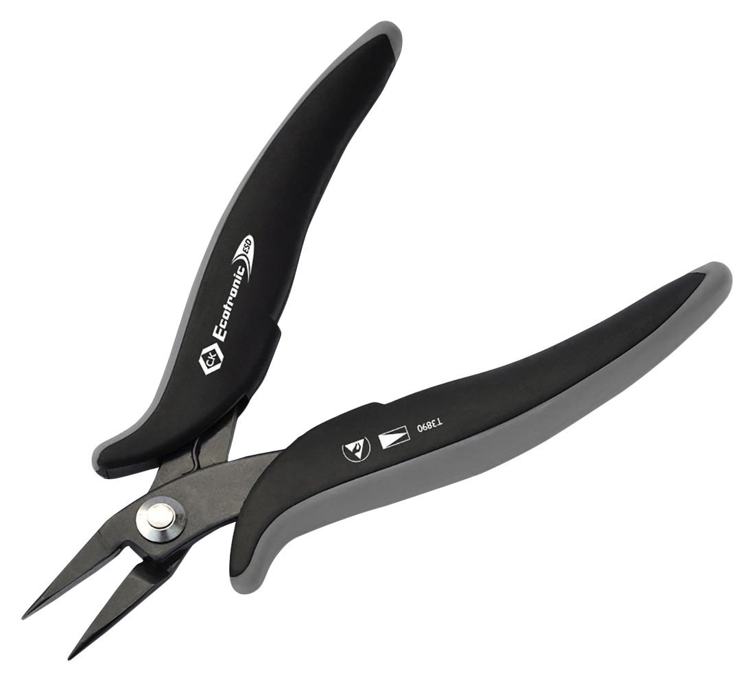 C. K Tools T3890 Ecotronic ESD Short Snipe Nose Pliers