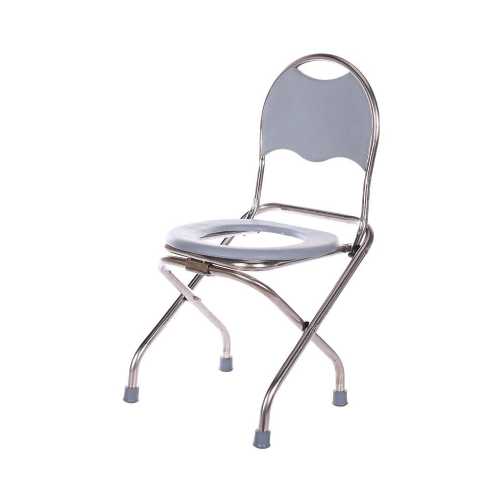 Toilleten Sitz, Bad Sicher Anti-Rutsch Klappstuhl Haushalt Mobiles WC Toilettenhocker Zum Alter Mann Schwangere Frau (Farbe : 33cm)