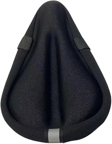 Miniatura 9 de MINILUJIA Funda de cojín de gel suave para silla de montar de bicicleta para niños y niñas, 10 x 6 pulgadas, transpirable y extra suave, espuma