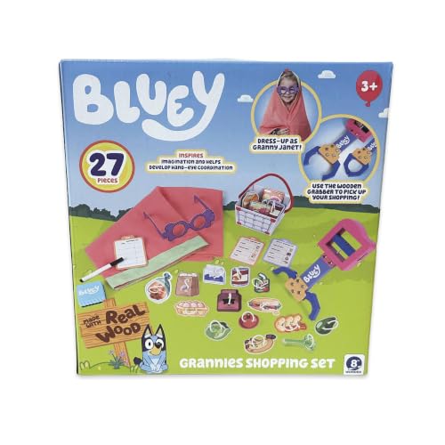 Image of 8TH Wonder BLUEY Wooden Grannies Sorting Set