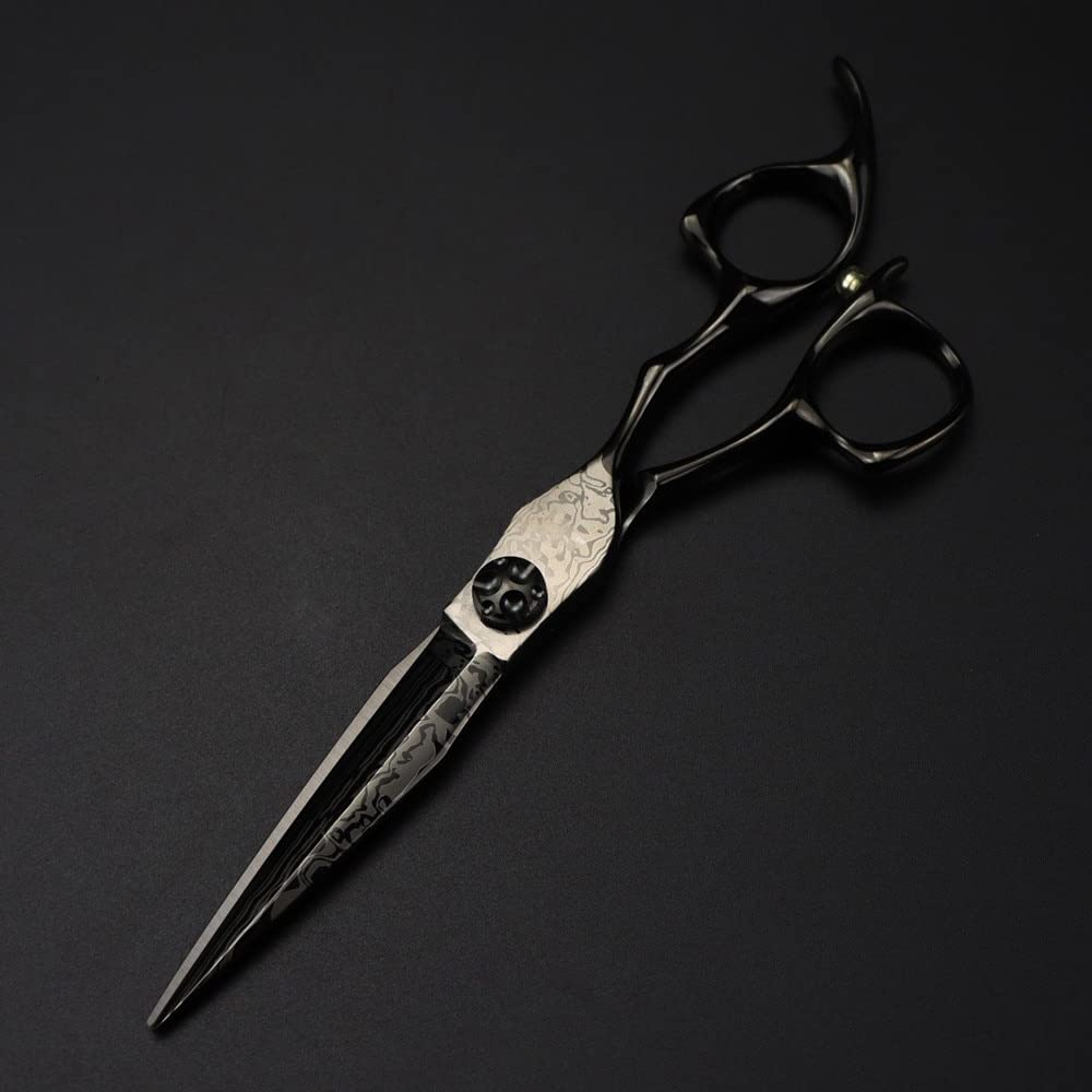 Amazon.co.jp: プロ仕様のヘアカット鋏、6インチのプロ仕様の