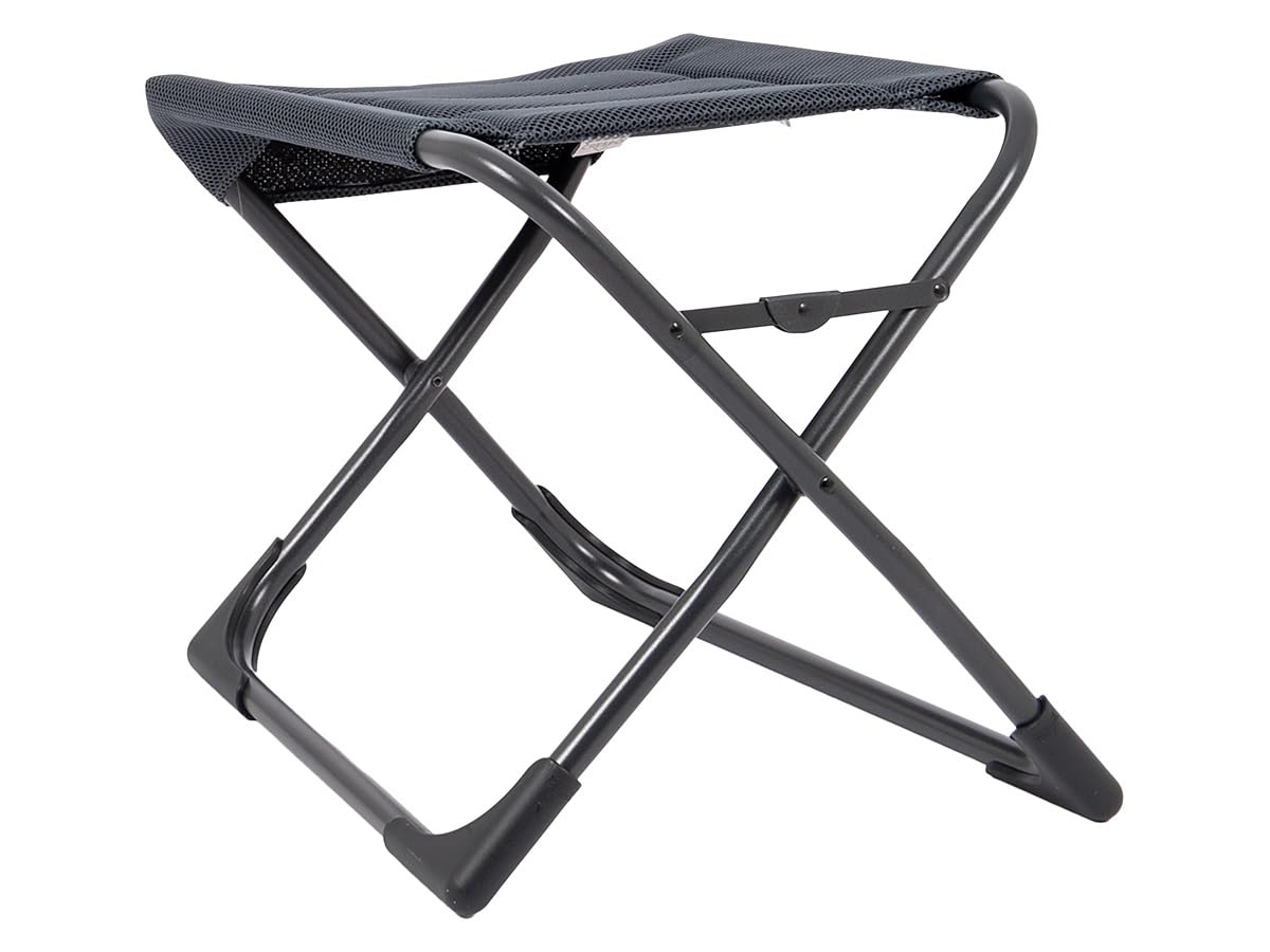 CRESPO Aluminium Fußstütze Air-Deluxe, grau, zusammenklappbar, 45x45x58 cm, 1,4 kg