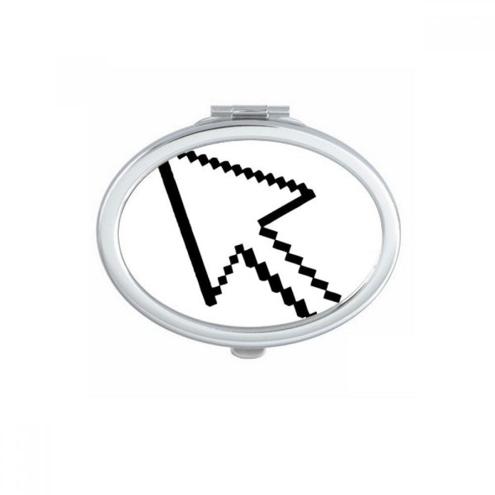 Miroir compact pixel coeur pour résoudre le manque de place dans votre sac à main
