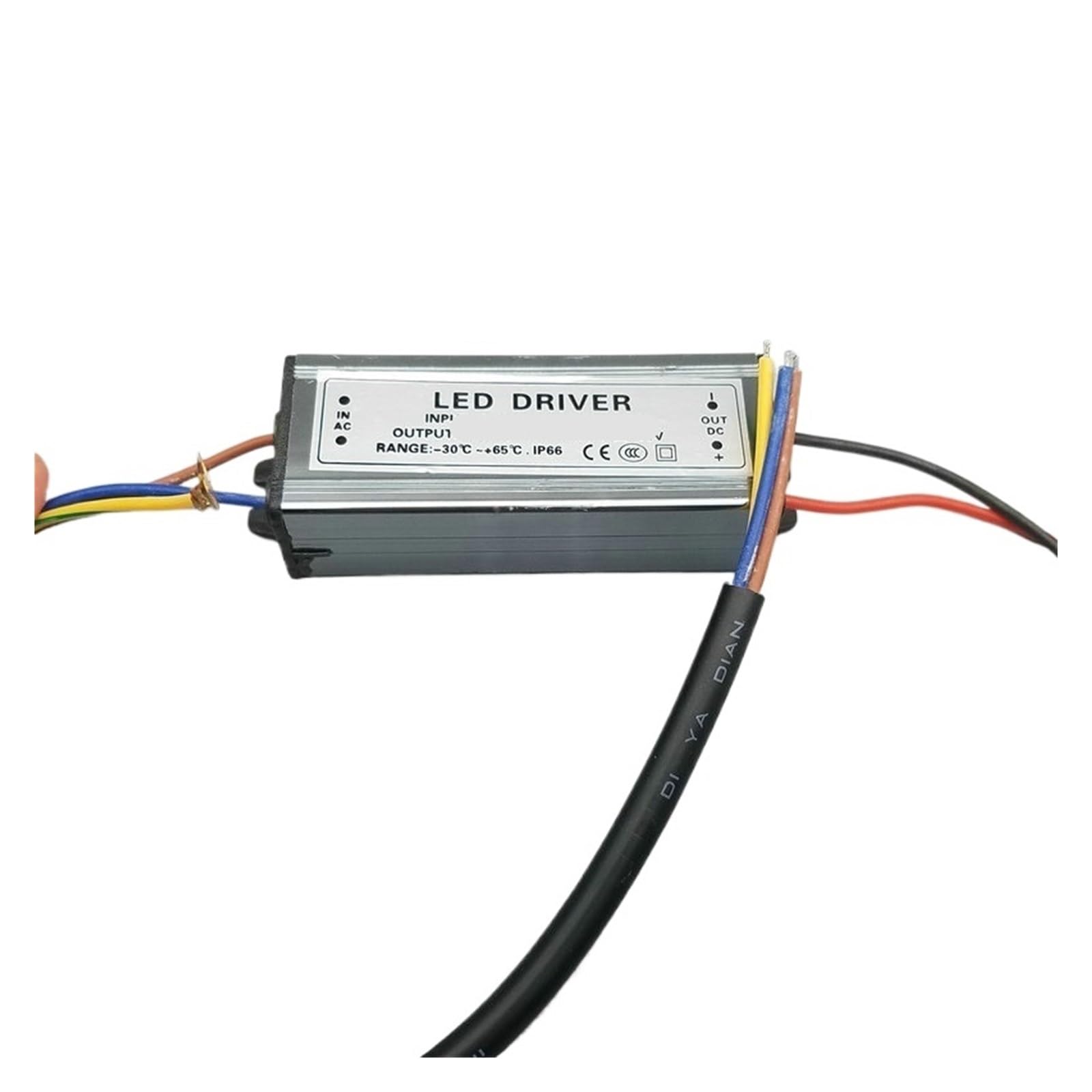 Transformateur LED étanche 20W avec régulateur de courant pour projecteur industriel