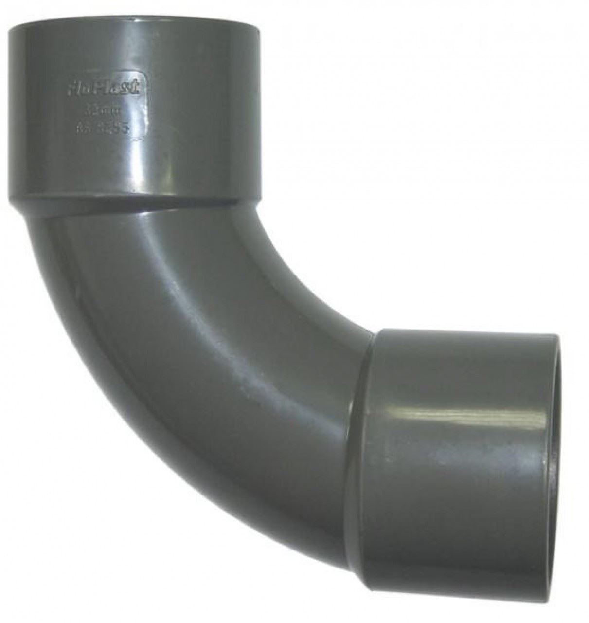 FLOPLAST Solvent Grey 92.5 Degree 32mm (36mm) Waste Bend