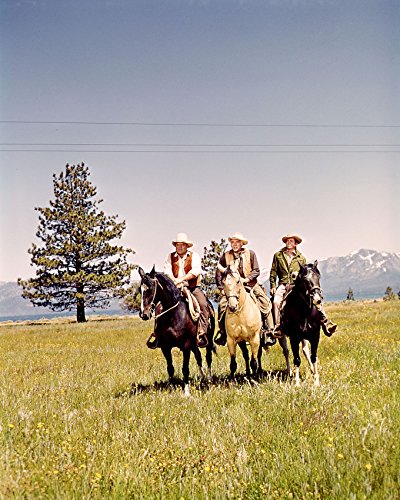 Amazon.com: Bonanza Lorne Greene Dan Blocker Michael Landon 24X36