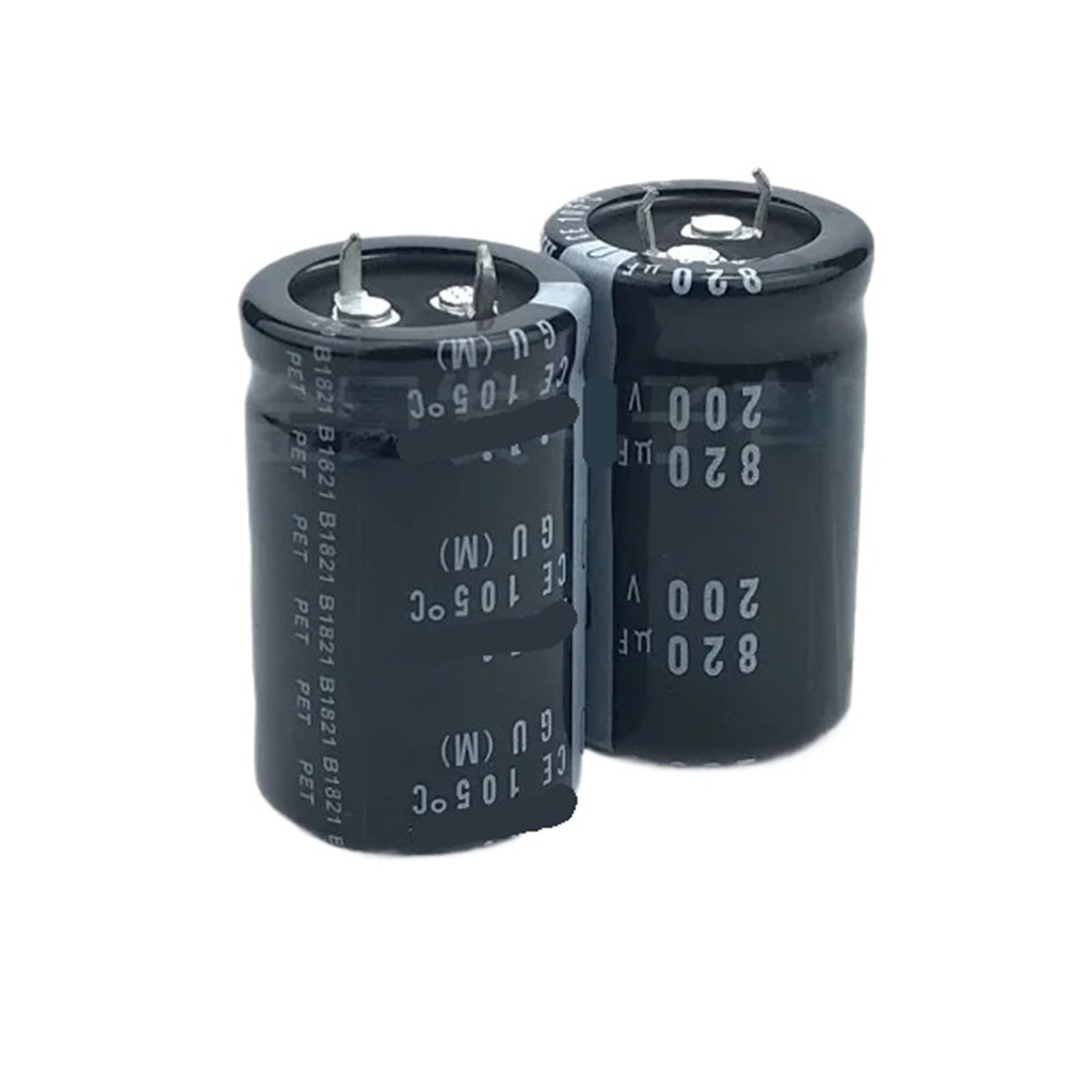 KSZHZYMGX 1PCS 200v 820uf aluminum Electrolytic capacitor 250V 820UF 200V 22X40/50 25X30/35/40/45/50 35X30mm(250V820UF-25X35mm)