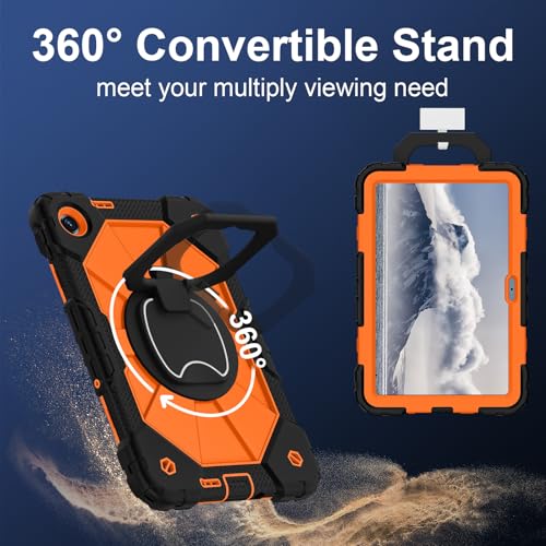 Carcasa resistente para Redmi Pad 2 SE de 9.7 pulgadas con soporte antichoque 2026 6