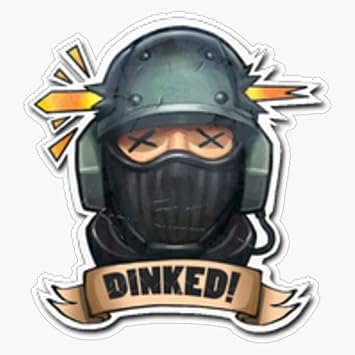 Dinked Sticker Csgo Vinyl Waterproof Sticker Decal Car Laptop Wall Window Bumper Sticker 5"