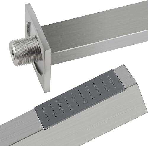 Miniatura 6 de Juego combinado de grifos de ducha de baño, cabezal de ducha, ducha de mano, control de válvula mezcladora de ducha, manguera de ducha, brazo de