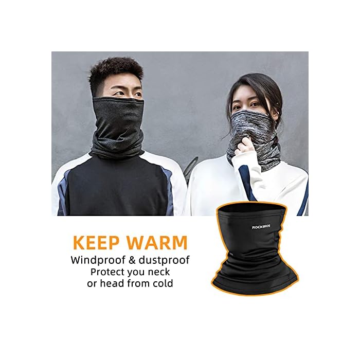 ROCKBROS Tube Scarf Bandana Neck Warmer - Image 3