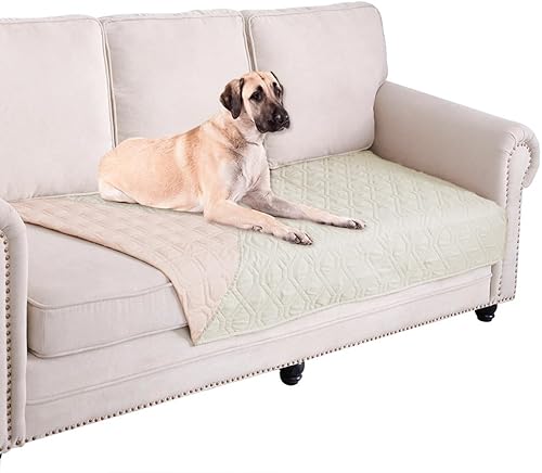 Miniatura 82 de Ameritex - Manta impermeable para cama de perro, manta reversible para muebles, cama, sofá (30 x 70 pulgadas, color gris y gris oscuro)