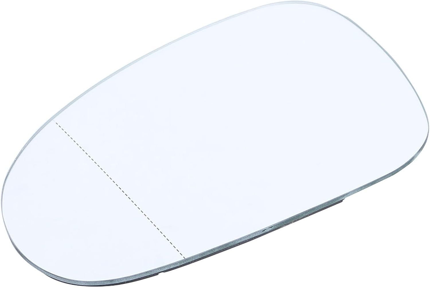 Wing Door Mirror Glass 1Pcs Left Passenger Side Clip On Heated Wing Door Mirror Glass Automotive Exterior Mirror Replacement Glass