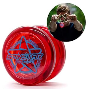 YoYoFactory SPINSTAR Yo-Yo – Rood (ultieme jojo voor beginners)