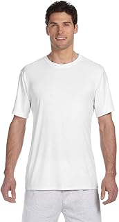 Hanes Adult Cool Dri Performance Tee (White) (2X)