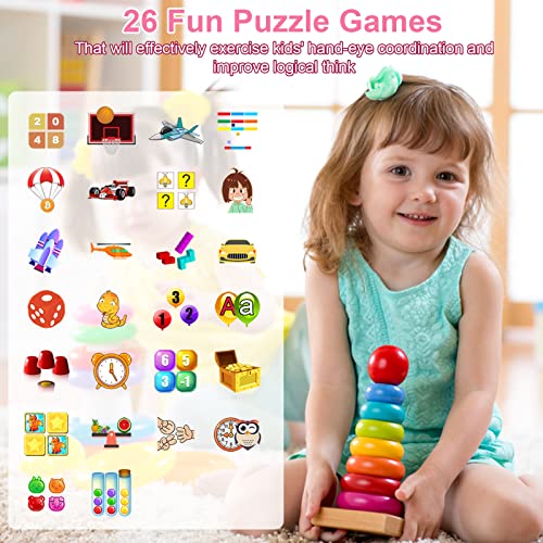 Cmkj Kids Smart Watch For Boys Girls Age 4-12 Boys Girls,With Camera 26 Games Video Music Player Pedometer Alarm Clock, Toddler Learning Educational Toys, 4 5 6 7 8 9 10 11 12 Years Children Gifts #TOP3