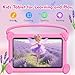 ICONLINK Kids Tablet 7 inch 3-9 for Kids,32GB ROM Toddler with Shockproof Case,Kids Android Software Installed Netflix,YoutTube, aiwawa Apps Parent Controls,Dual Camra, WiFi,FM, GPS (Pink)