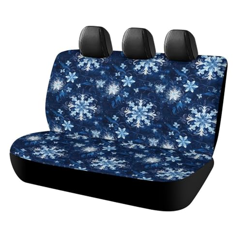 Élastique universel pour banquette arrière auto anti taches bleu