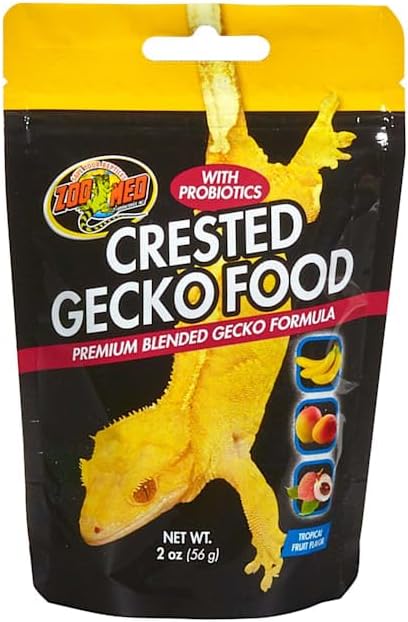 Zoo Med Tropical Fruit Flavor Crested Gecko Food, 2 oz.
