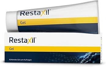 Restaxil Gel [120ml] - Cooling & Nourishing Gel | Fast & Long-Lasting Cooling Effect | With Specially Developed Menthol Formula with Plant Extracts | Made in Germany