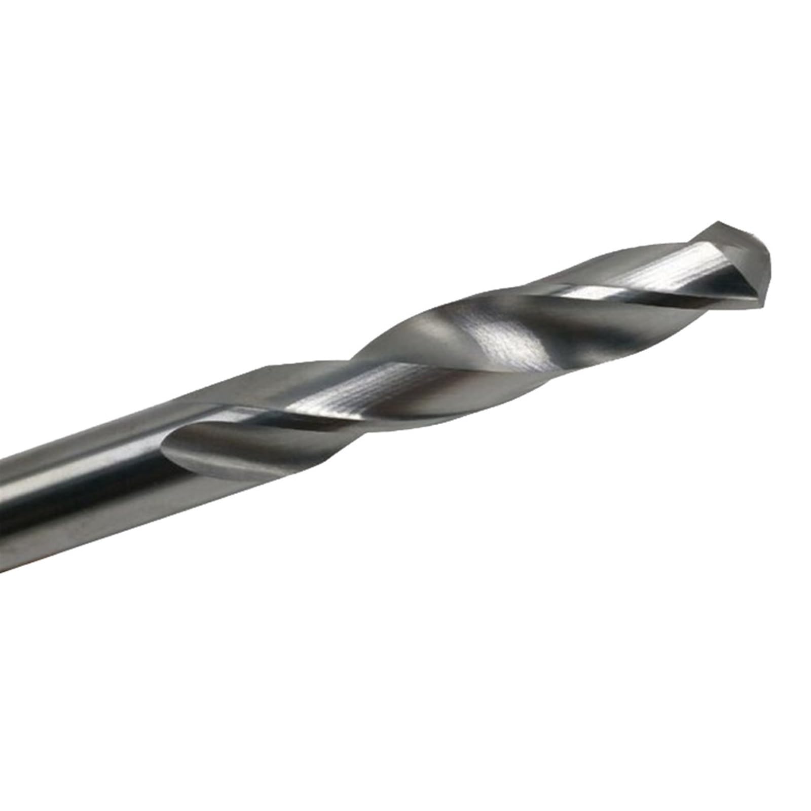 Juego de 3 brocas de carburo sólido de 5 mm a 9 mm x 80 mm de largo total, vástago redondo brillante, broca helicoidal de ranura en espiral for metal(6.8mm 3pc)