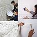 Jueyan 10 PCS 3D Papel Pintado Decoración de Pared en Relieve Piedra...