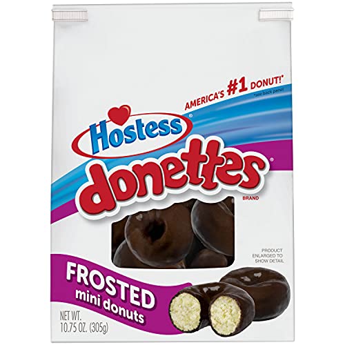 Hostess Donettes Mini Donuts, Frosted, 10.75 Ounce (Pack Of 6) #TOP20