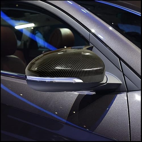 Coque de rétroviseur pour Hyundai Tucson 2015-2019 style klaxon OX en ABS noir