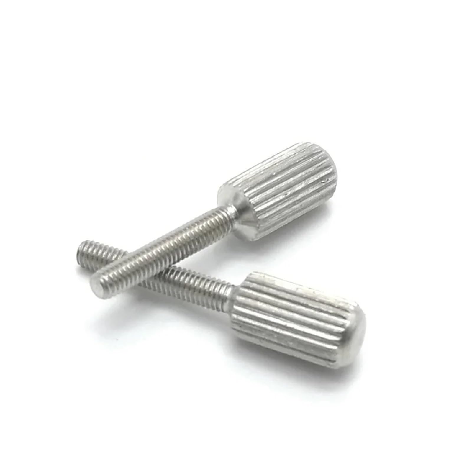 MMLFX 10pcs Stainless Steel Knurled Screws M1.6 M2 M2.5M3 M4 M5 M6 With Small Head Thumb Screw Hand Tighten Curtain Lock Screws (Size : M1.6X3 10PCS)