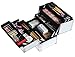 Produktbild Yaheetech Alu Friseurkoffer Beauty Case Kosmetikkoffer elegant für Gepäck Silber Werkzeugkoffer