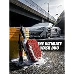 Wheel & Tire Brush, Soft Bristle Short Handle, Scratch-Safe (Red) - Image 7