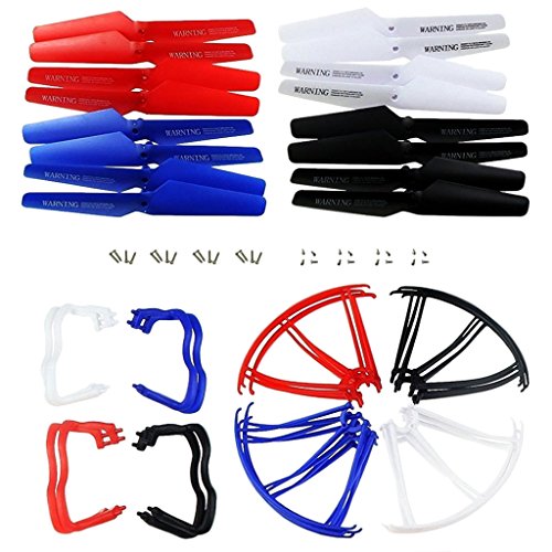 Gazechimp Set de 40 Piezas Repuesto de Quadcopter Para Syma X5 X5C X5C-1 Drone Durable y Ligero de 4 Colores