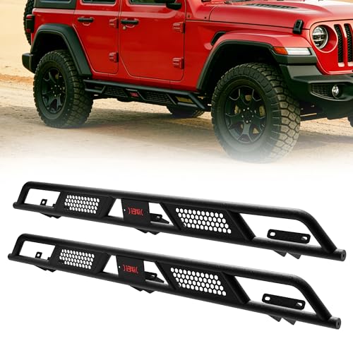 Estribos laterales para Jeep Wrangler JK 4 puertas 2007-2018
