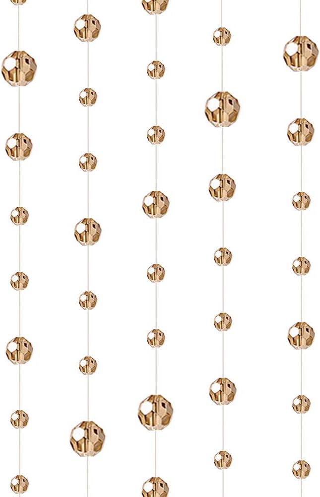 SKY CANDYBAR 33 Feet Fashion Crystal Glass Bead Curtain Indoor Home Decoration Luxury Wedding Backdrop Decoration Supplies