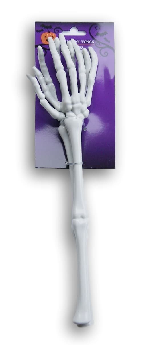 Skeleton Tongs - Spooky Halloween Party Serving Utensils -1