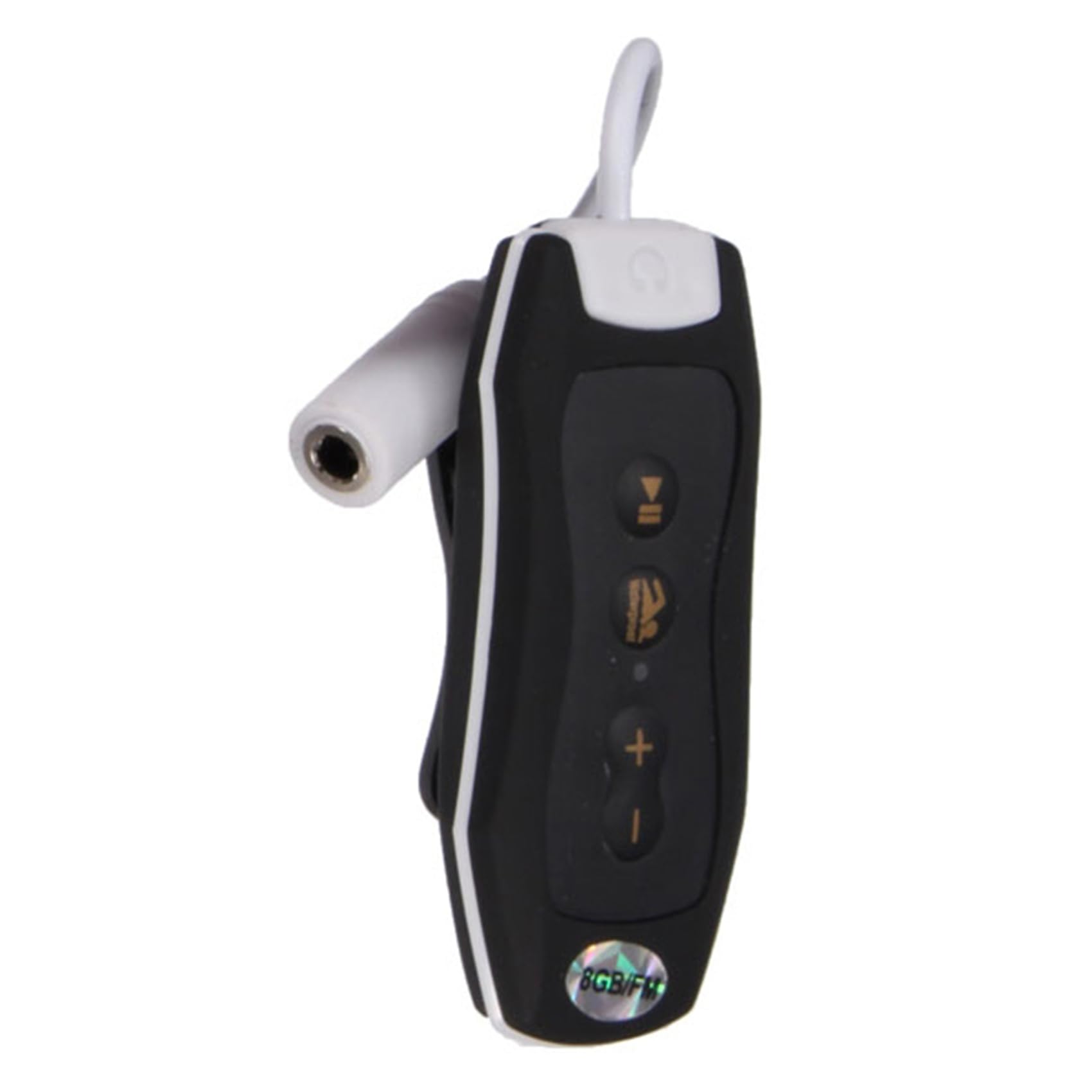 3X 8GB MP3 Musica Lettore Subacqueo Nuoto Diving Spa FM Radio + Cuffie Waterproof Nero