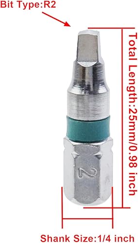 Miniatura 6 de Broca de destornillador métrica H2.5 - 8 piezas