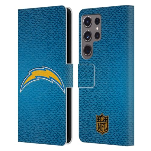 Fútbol y pasión NFL en tu Samsung Galaxy S24 Ultra con esta funda de cuero de Los Angeles Chargers
