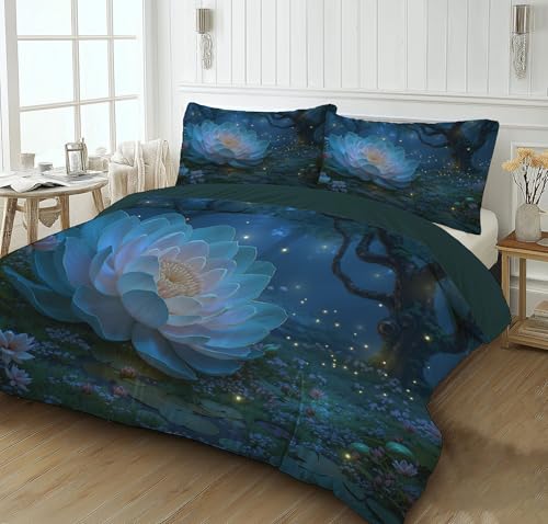 Housse de couette 200x200 en microfibre hypoallergénique avec fermeture éclair pratique - 3