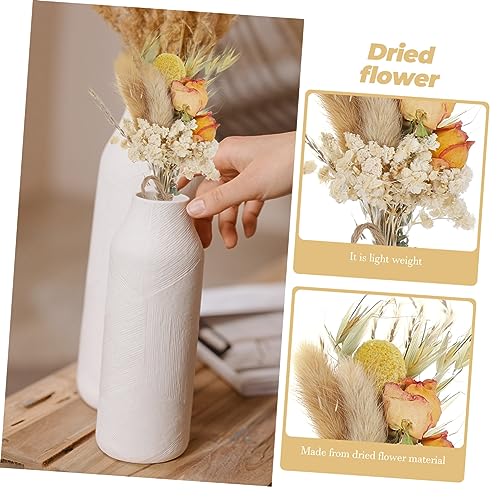 STOBAZA 6pcs Mini Ramos de Flores Secas Naturales miniatura 3