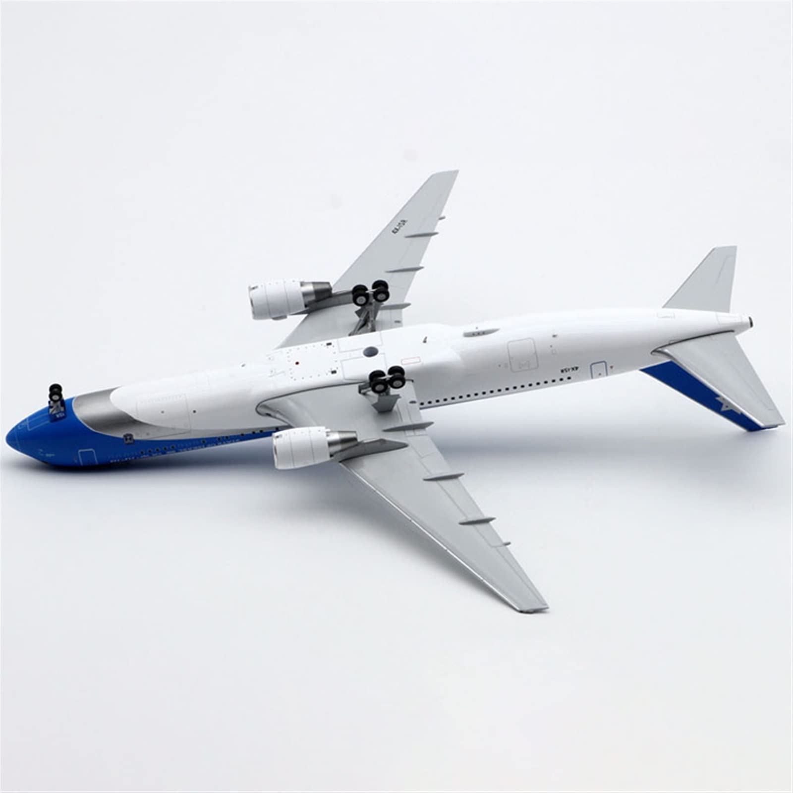 ZXLIHS Skala 1 200 El Al dla B767-300er 4x-isr Odlewany materiał stopowy Samolot Pamiątkowa dekoracja Zabawka Miniaturowy zestaw hobbystyczny