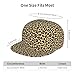 Fashion Baseball Cap Wild Cheetah Leopard Art Dad Cap for Girls and Boys, Fitted Breathable Baseball Bucket Cap Headwear