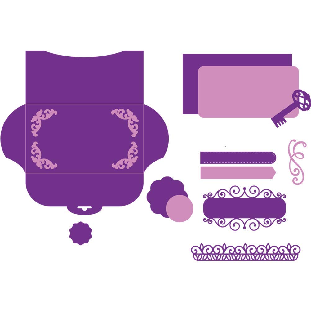 Mini Envelope Card Dies Scrapbooking Metal Cutting Die For DIY Embossing Cards Making Decorative Crafts Supplies