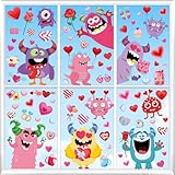 9 Blätter Fensterbilder Selbstklebend, Fenstersticker Wiederverwendbar, Fensteraufkleber Fensterdeko für Kinderzimmer Deko