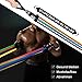 Luyata Resistance Bands Set Workout Bands with 5 Stackable Exercise Bands, 5 Resistance Loop Bands, 2 Core Sliders, Door Anchor, Ankle Straps, Jump Rope,Hand Grip Strengthener