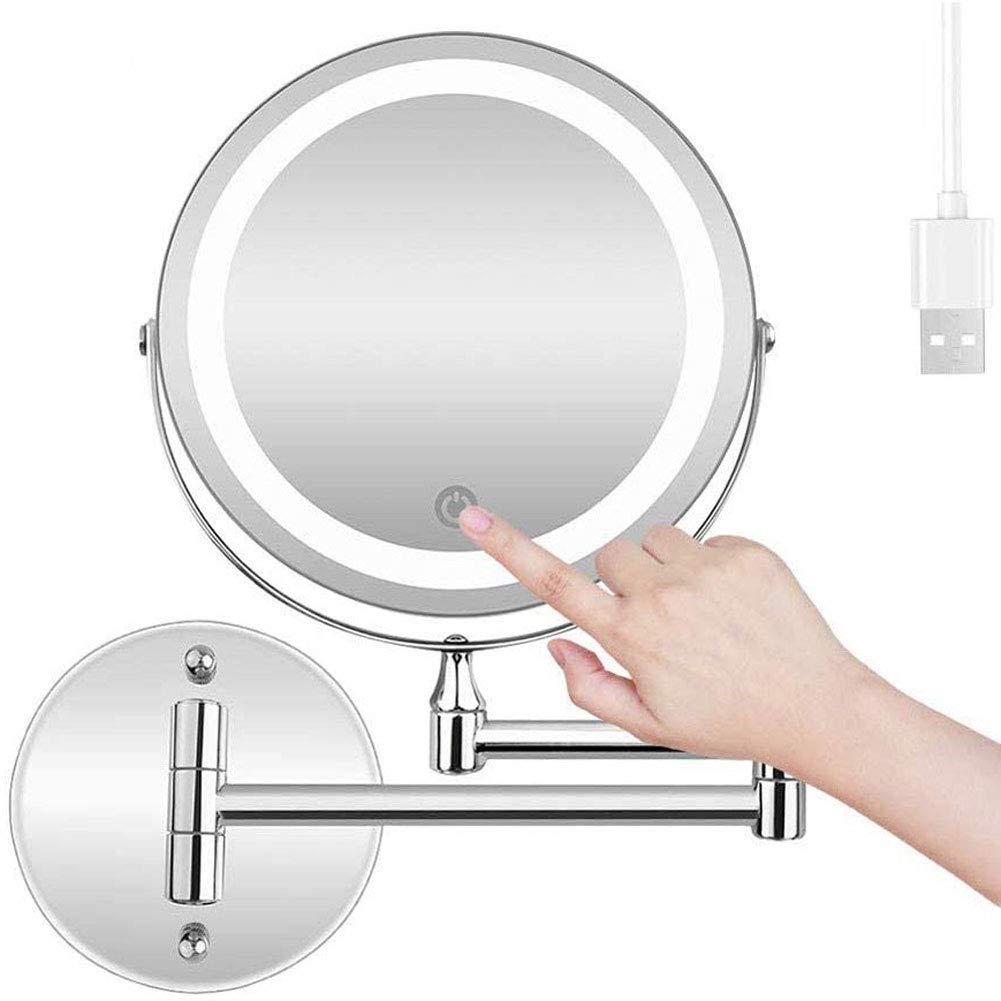 Miroir maquillage grossissement 10x mural pour ne plus rater vos tracés
