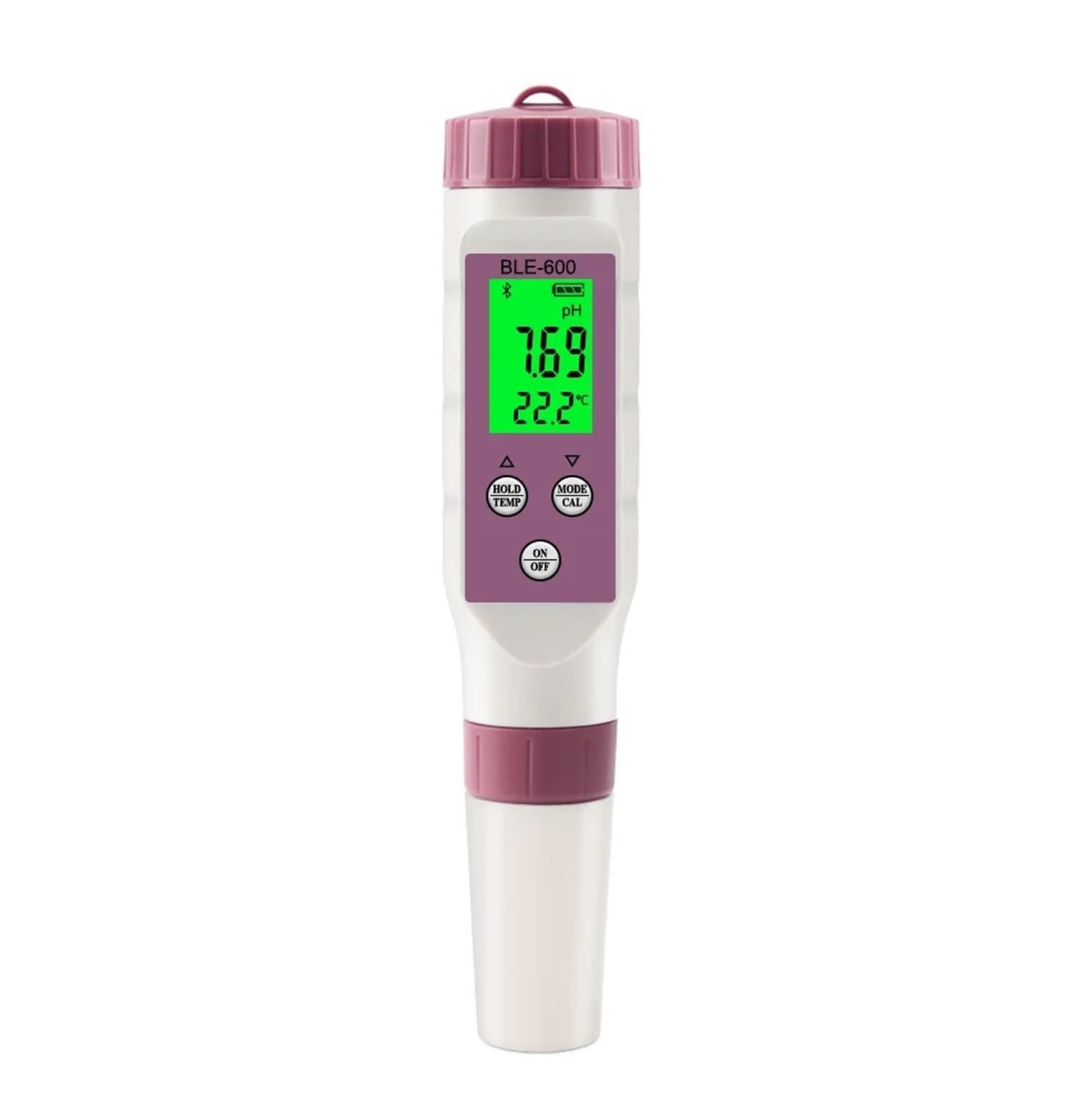 Digital pH Meter, 7 in 1 PH Meter PH/EC/TDS/ORP/Salt/S.G/Temp Online Monitor APP Intelligent for Drinking Aquarium Water Tester