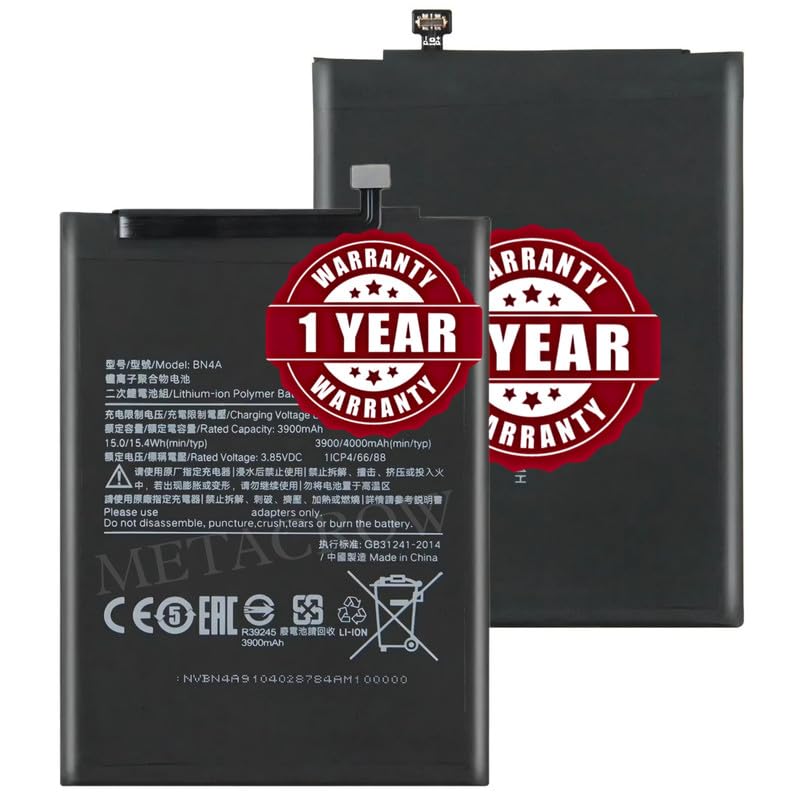 Image of Original BN4A Battery Compatible for Xiaomi Redmi Note 7 | Redmi Note 7S | Redmi Note 7 Pro Battery - (4000mAh) - 1 Year Warranty MC12