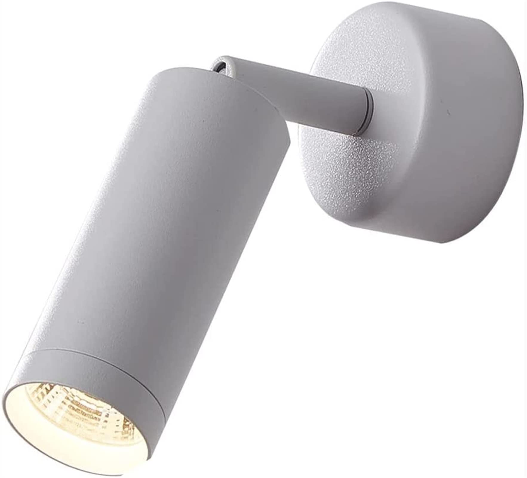 Apliques de pared LED ajustables y foco de lectura para cabecera de dormitorio